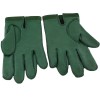HERMES t7 green leather gloves