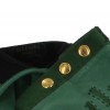 gants HERMES t 7 cuir vert