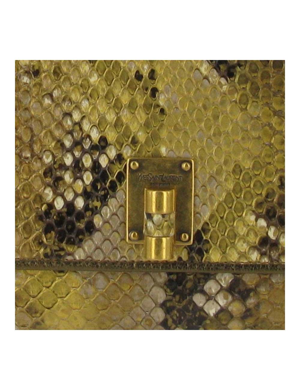 YVES SAINT LAURENT wallet in python Occasion Certified Authentic