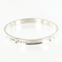 TIFFANY & CO ring oval silver bracelet