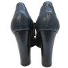 Pumps-tipped floral two-tone SONIA RYKIEL T38, 5 black leather