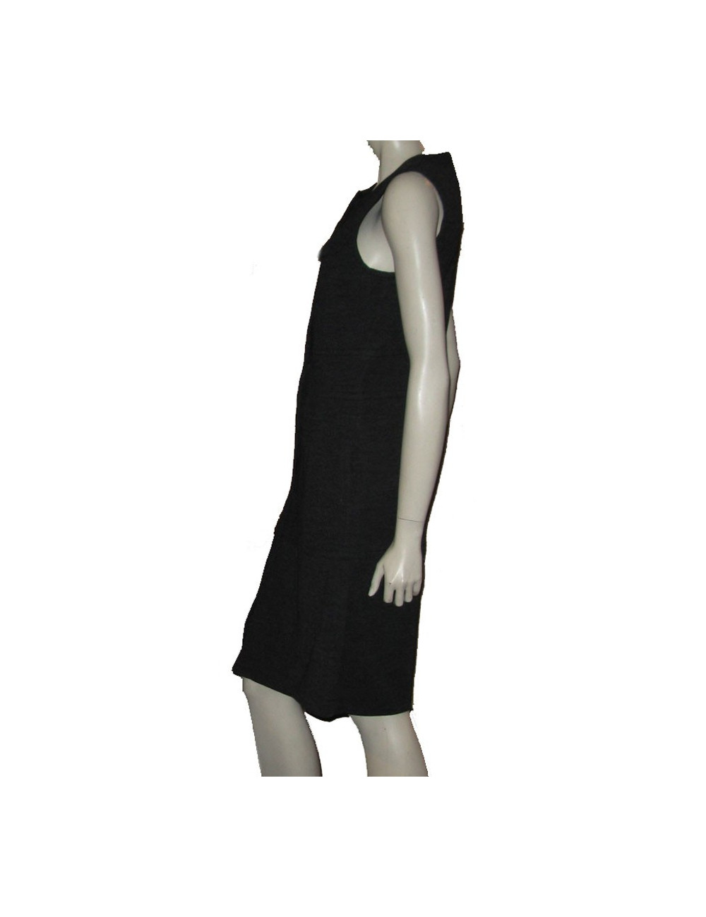 Robe en laine grise T38 SONIA RYKIEL