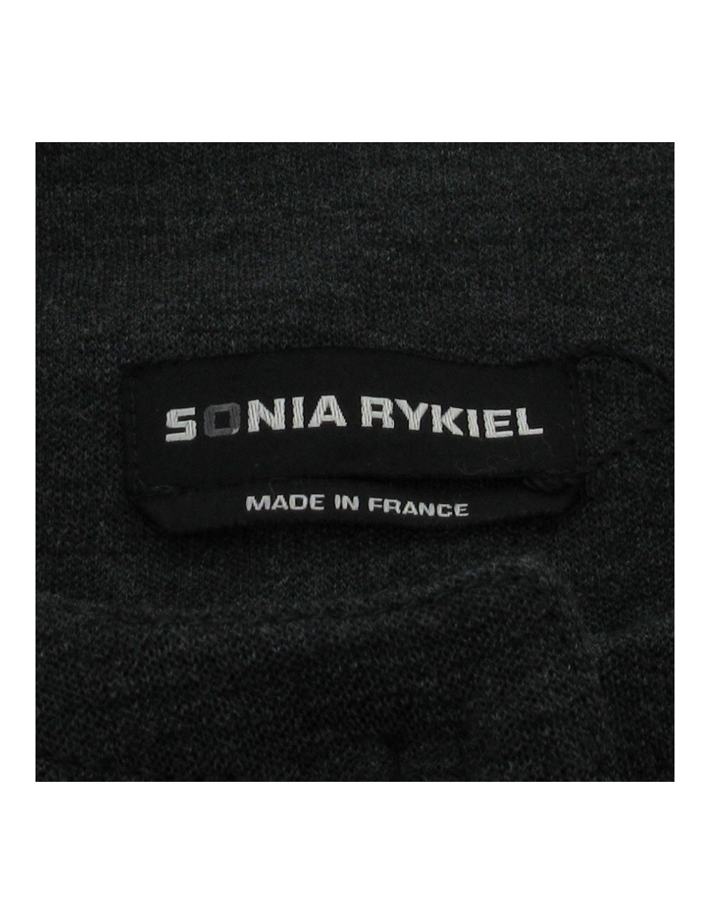 Dress in wool grey T38 SONIA RYKIEL