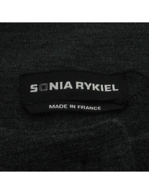 Dress in wool grey T38 SONIA RYKIEL