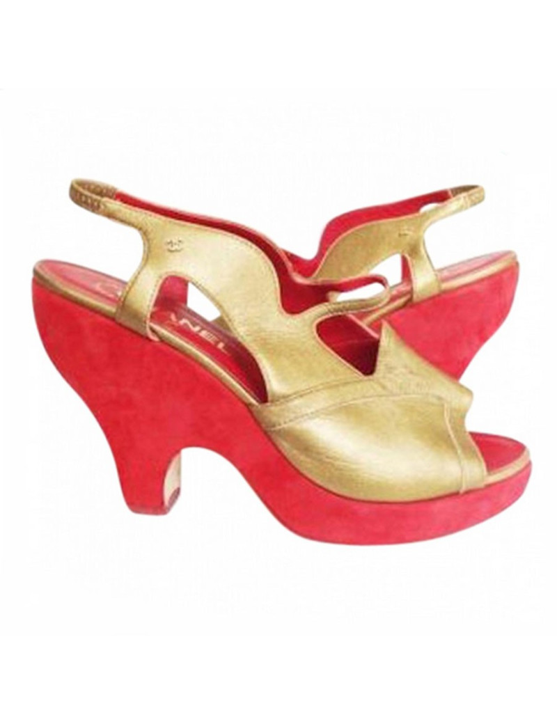 Escarpins CHANEL bicolore T 38