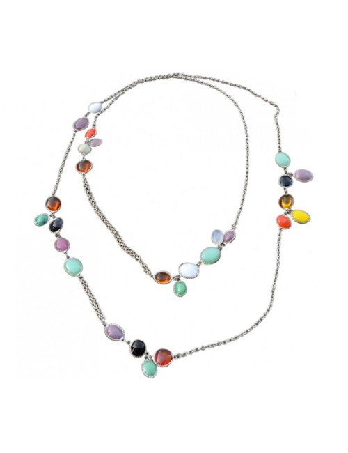 Necklace chain and cabochons MARGUERITE DE VALOIS