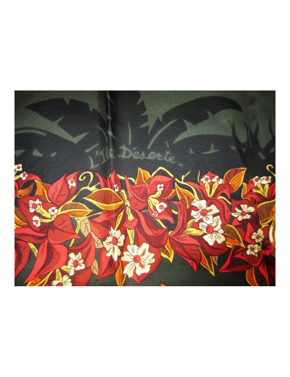 Foulard Carré Hermès "ile déserte"