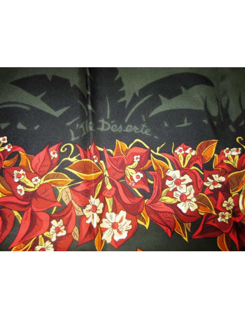 Foulard Carré Hermès "ile déserte"