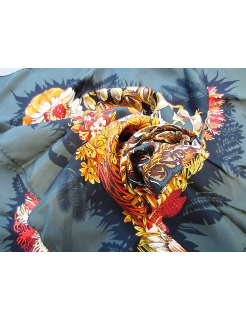 Foulard Carré Hermès "ile déserte"