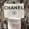 Jacket CHANEL tweed and lace Lesage black and Ecru T40