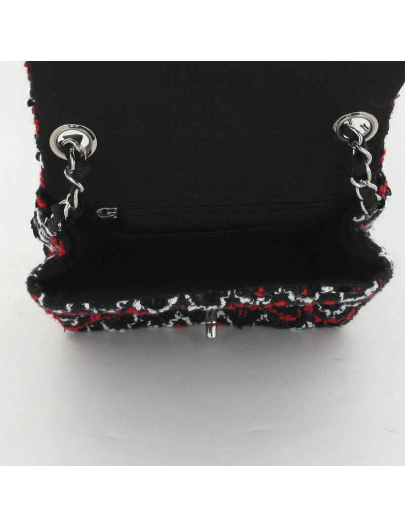 Sac tweed et sequins CHANEL