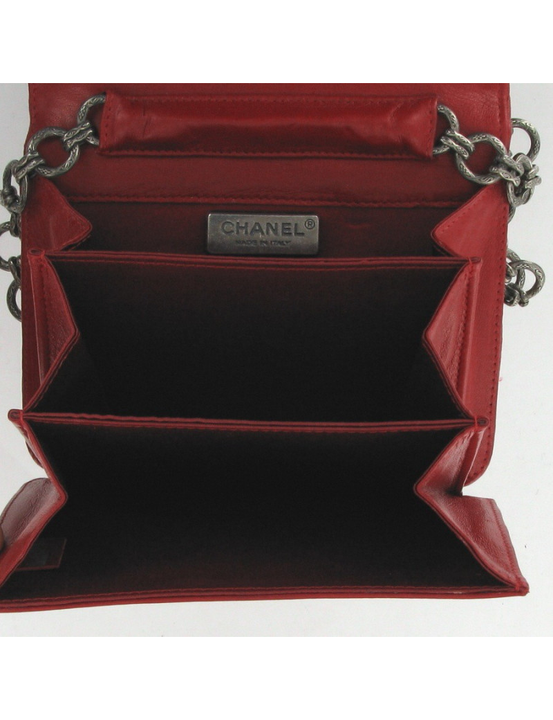 Petit sac  agneau matelassé CHANEL