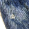 Echarpe SANS MARQUE lapin bleu marine tricoté