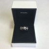 CHANEL ring, 'Ultra'model in 18 carat white gold, black ceramic and diamonds