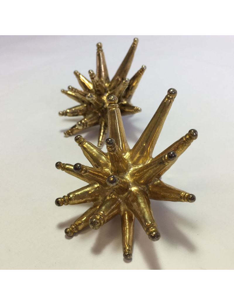 Boucles d'oreille clips CHRISTIAN LACROIX Vintage dorées