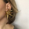 Boucles d'oreille clips CHRISTIAN LACROIX Vintage dorées