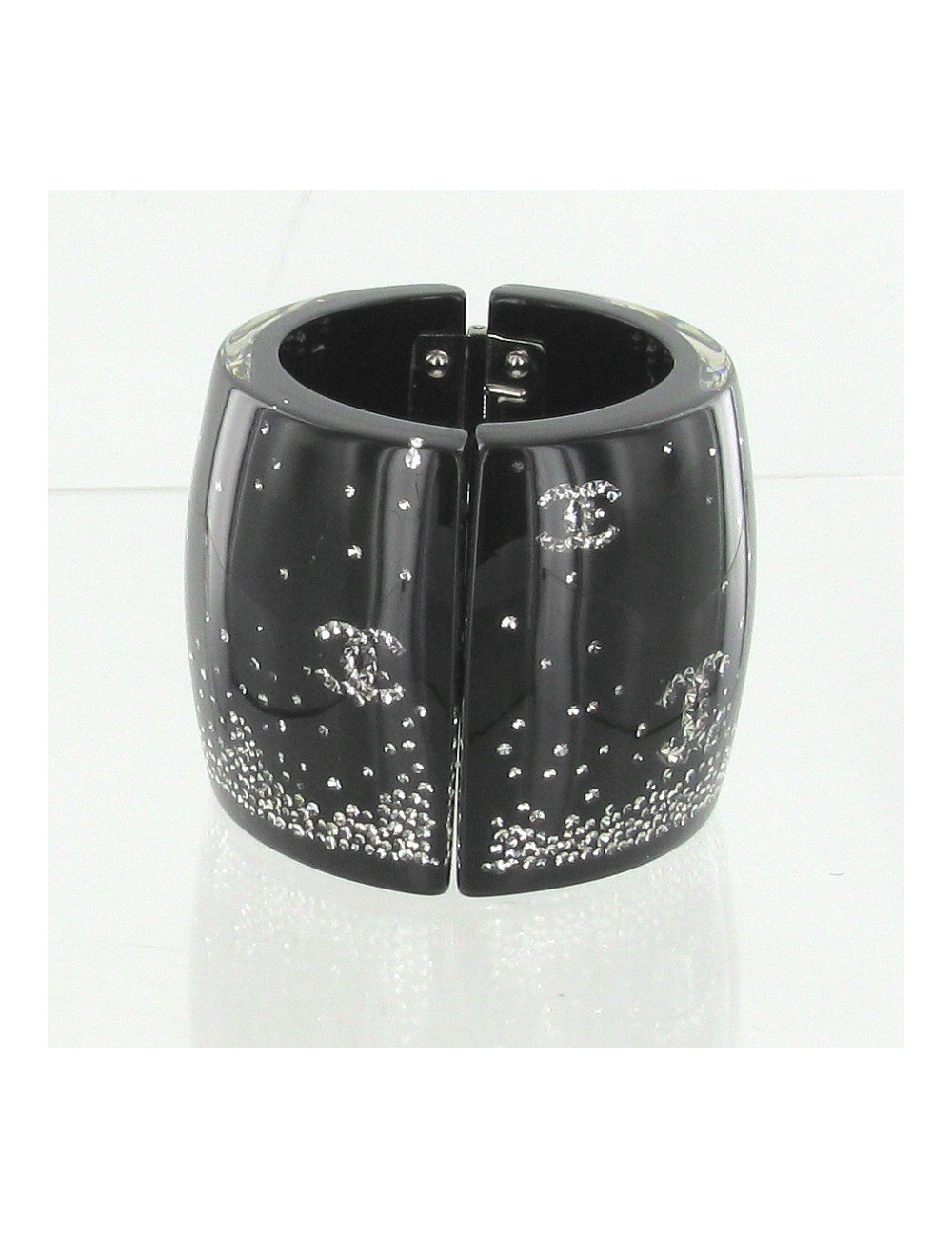 Manchette CHANEL strass et CC