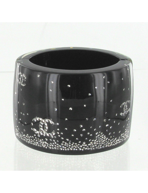 Manchette CHANEL strass et CC