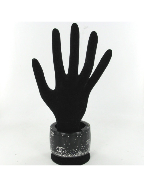 Manchette CHANEL strass et CC