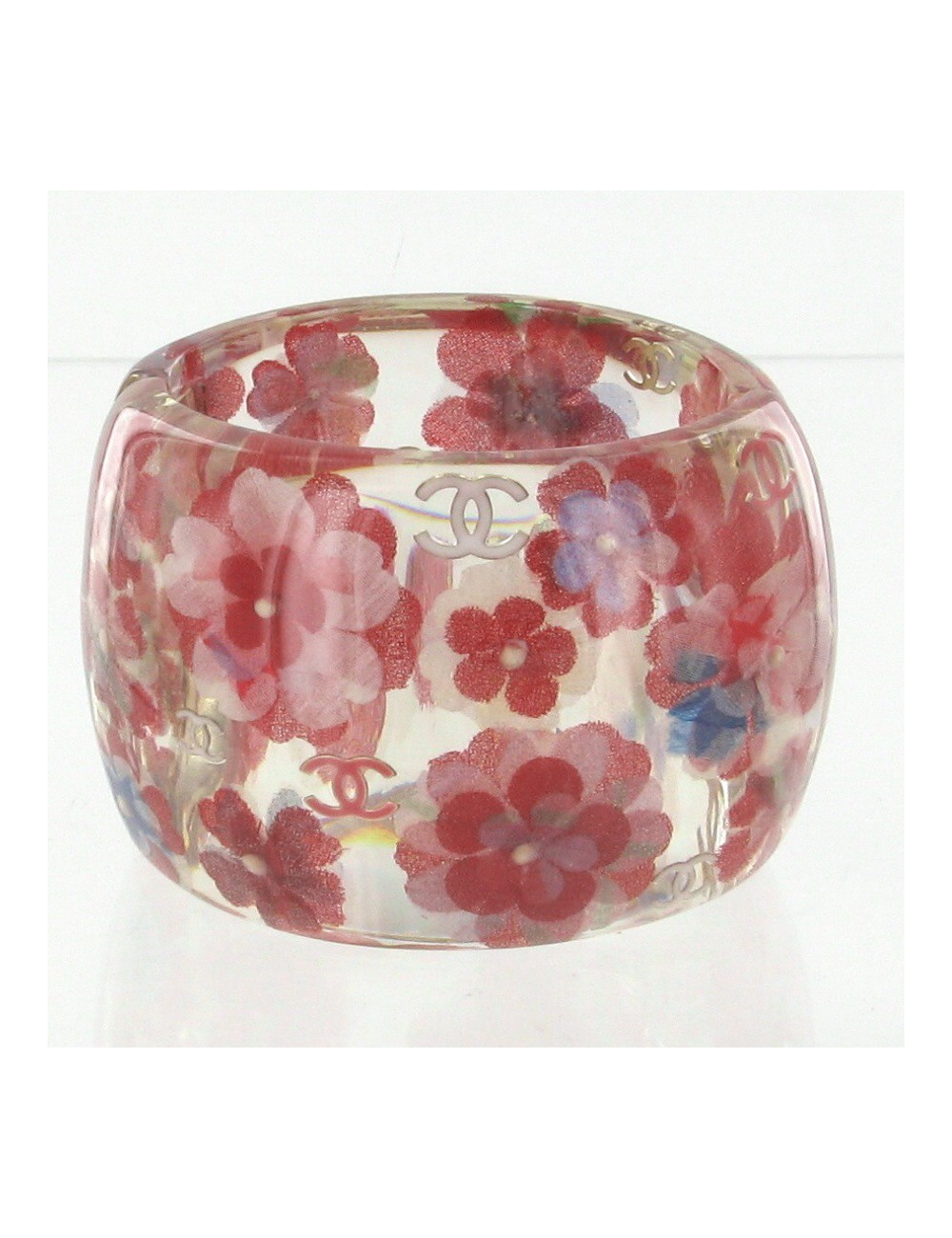 Manchette CHANEL camélias CHANEL