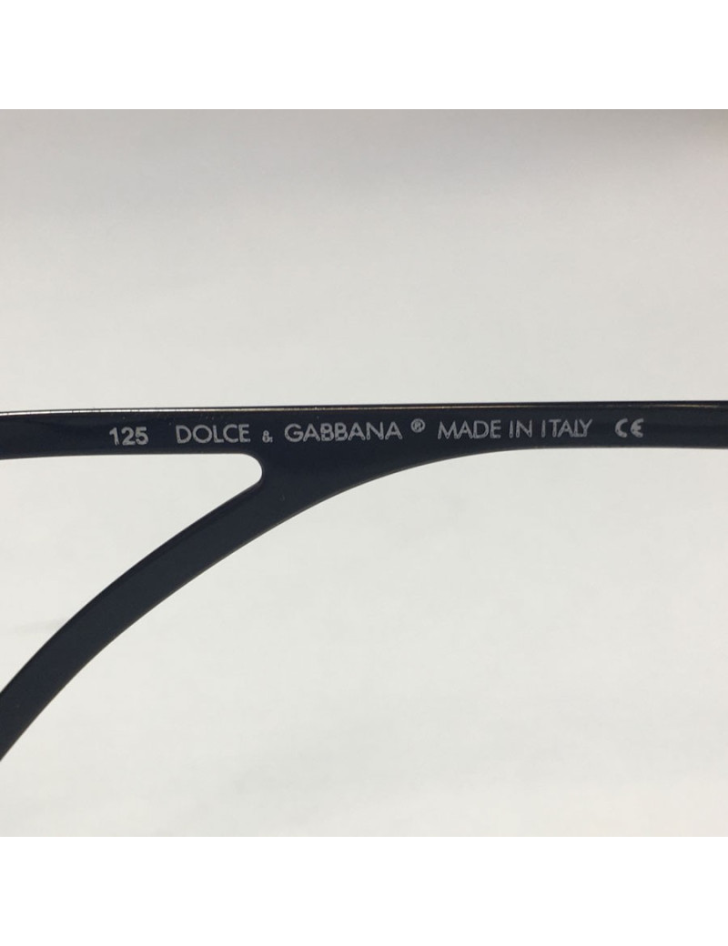 Lunettes D&G monture en plastique noir