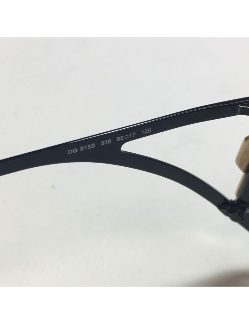 Lunettes D&G monture en plastique noir