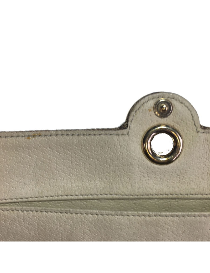 Portefeuille GUCCI en toile monogram beige foncé