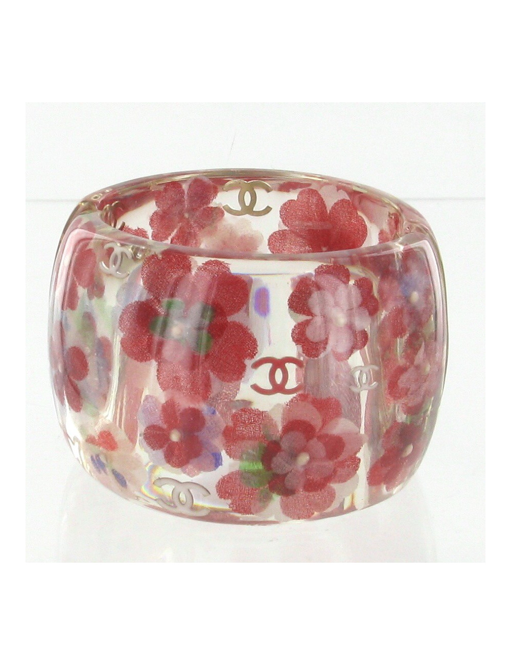 Manchette CHANEL camélias CHANEL