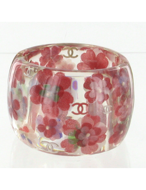 Manchette CHANEL camélias CHANEL