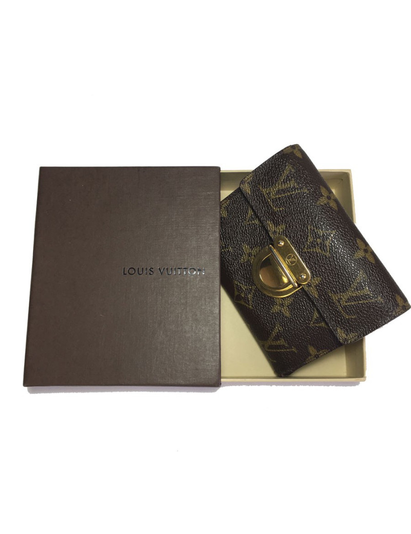 Portefeuille LOUIS VUITTON Koala Mono en toile monogram