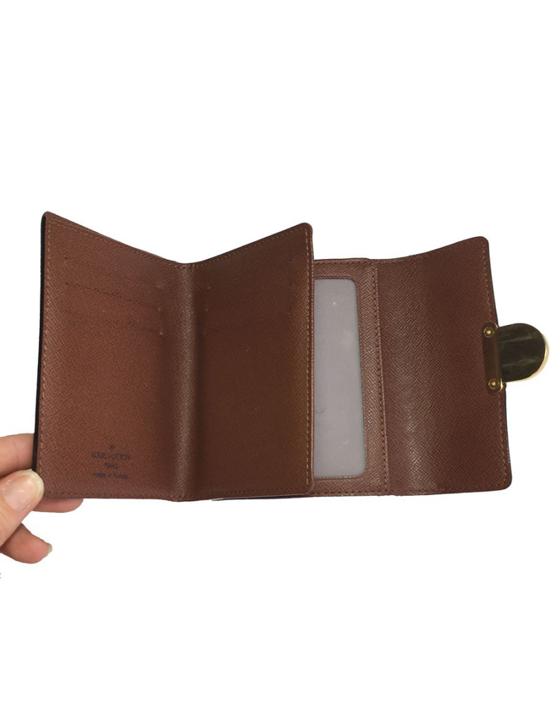 Portefeuille LOUIS VUITTON Koala Mono en toile monogram