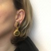 Boucles d'oreilles clips CHANEL Couture