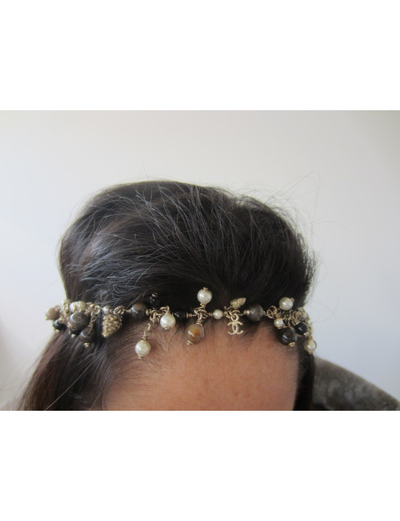 Serre-tête perlé CHANEL