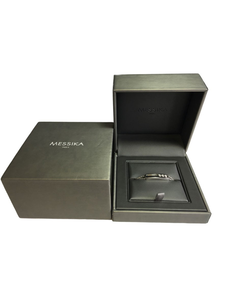 Bracelet 'Move' MESSIKA or blanc 750 et diamants