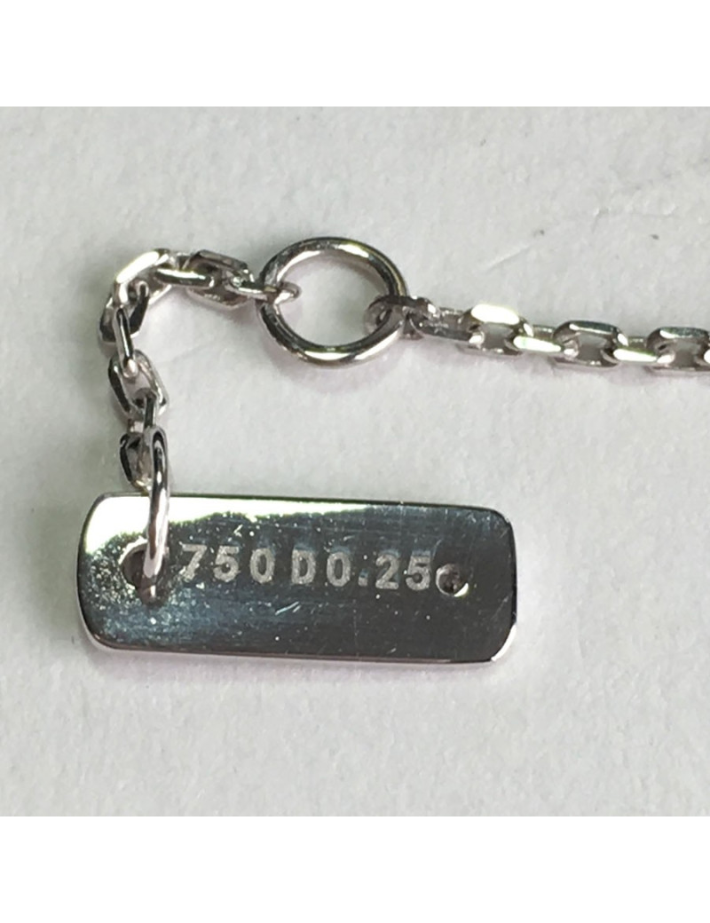 Bracelet 'Move' MESSIKA or blanc 750 et diamants