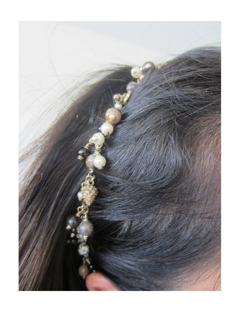 Serre-tête perlé CHANEL