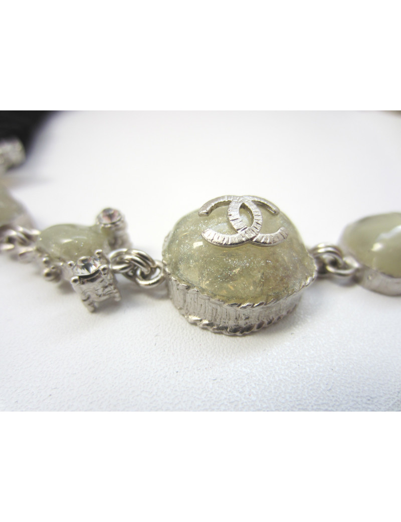 Serre-tête CHANEL en pâte de verre