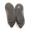 Ballet flats CHANEL T 38.5 two-tone black and white