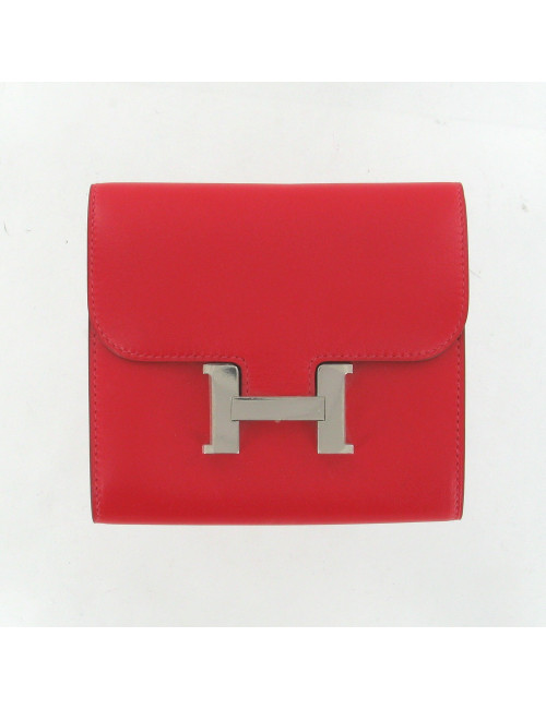 Portefeuille Constance HERMES bougainvillier