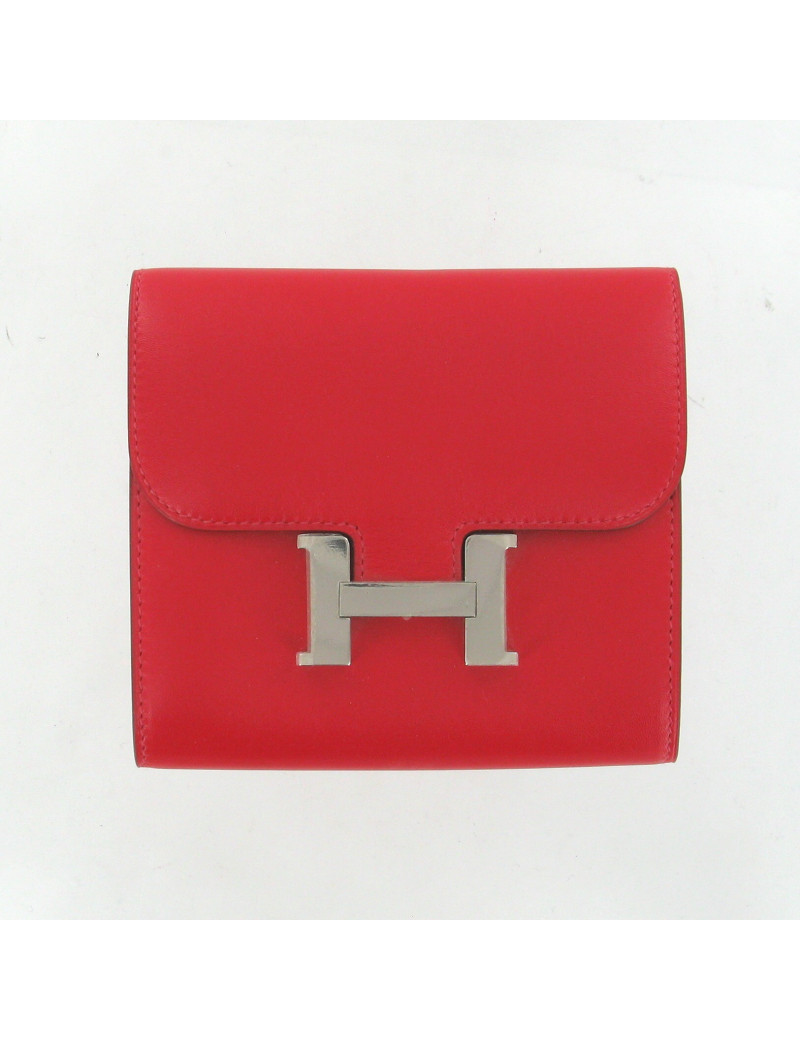 Portefeuille Constance HERMES bougainvillier