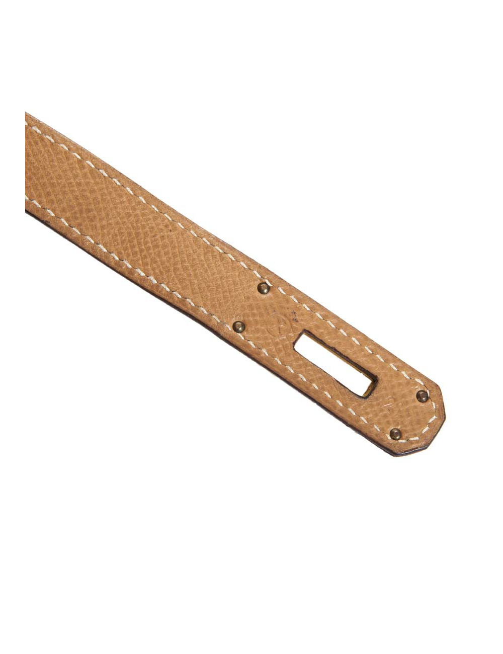 Birkin 35 HERMES leather courchevel gold