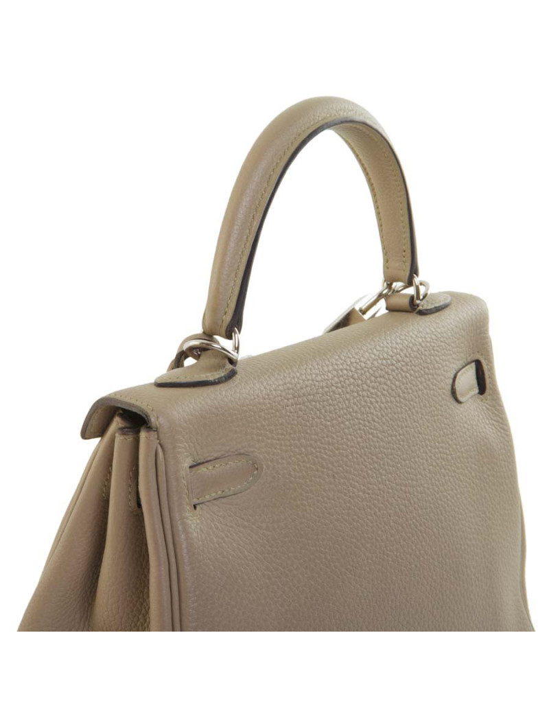 Kelly 25 HERMES taurillon clemence leather entry