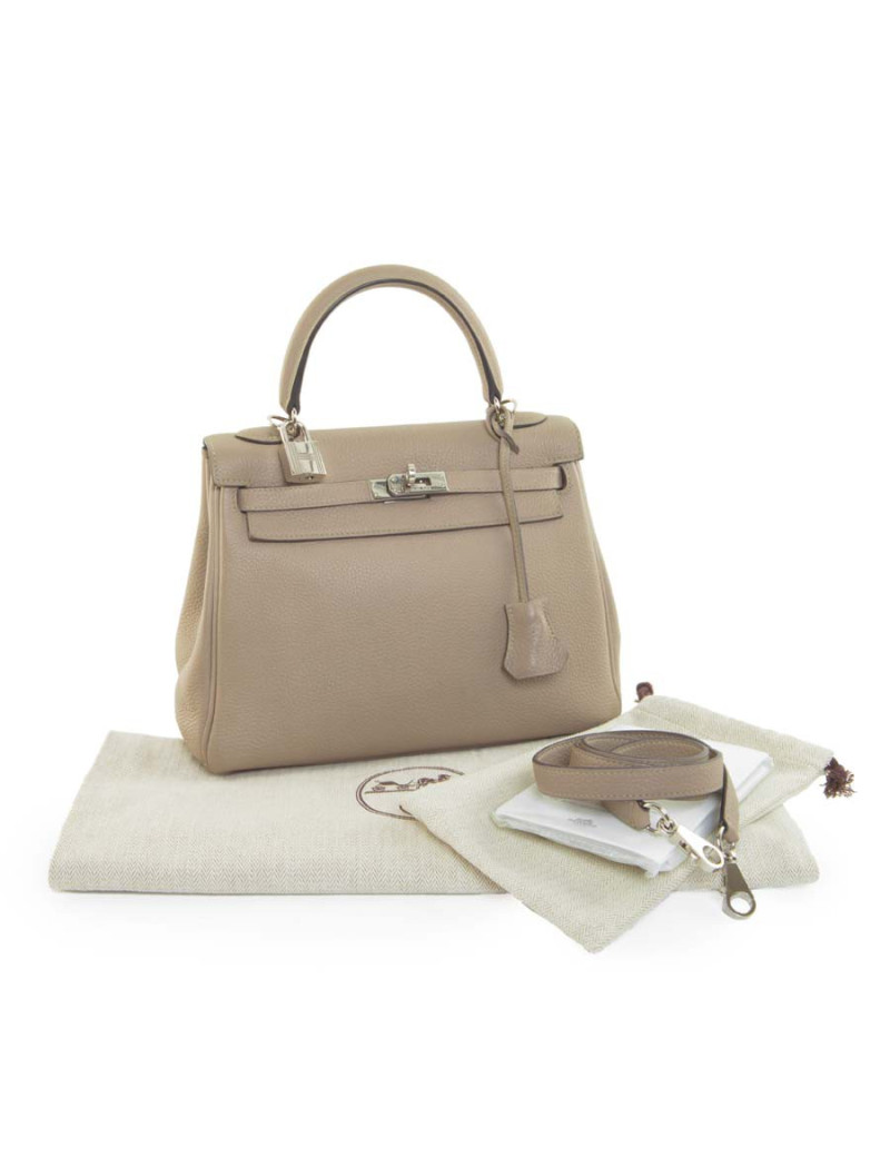 Kelly 25 HERMES taurillon clemence leather entry
