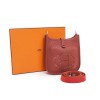 Mini bag epsom leather HERMES Evelyne