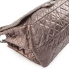 CHANEL tote bag in Glossy brown shiny quilted leather 