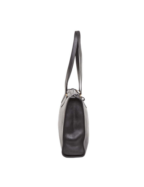 HERMES vintage stachel bag in black grained leather