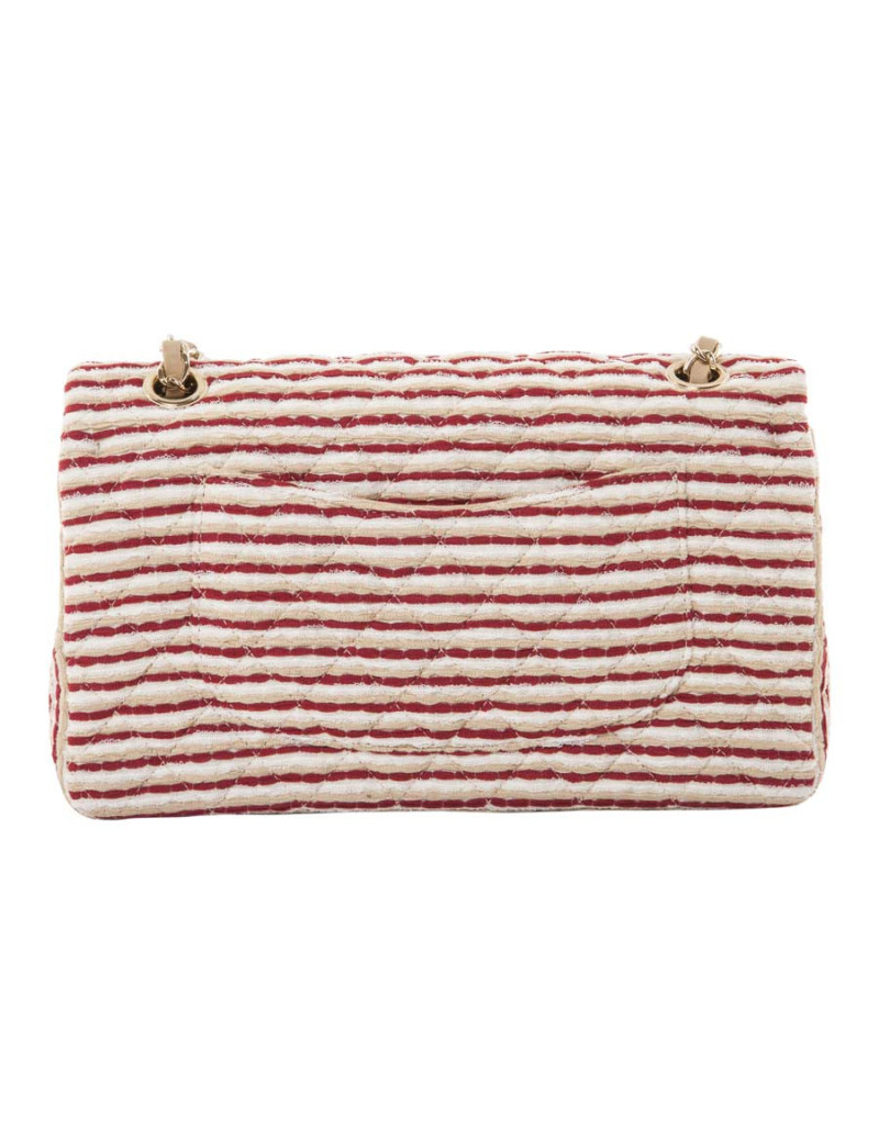 Sac CHANEL timeless chaine bijou perles nacrées