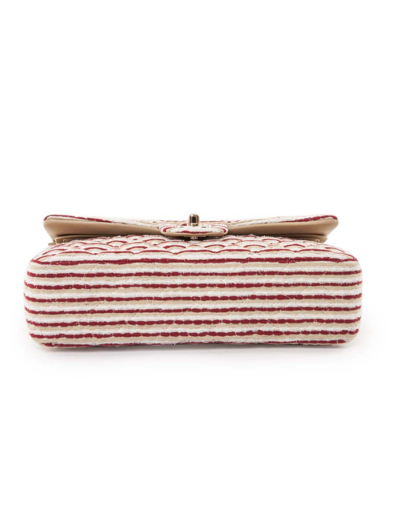 Sac CHANEL timeless chaine bijou perles nacrées