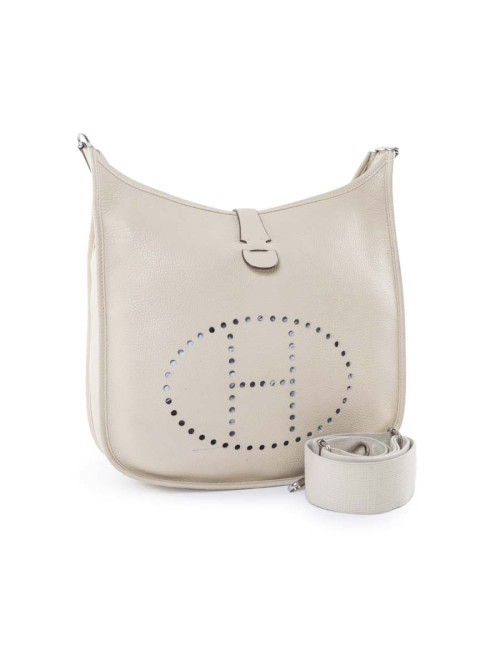  sac Evelyne II  HERMES cuir taurillon clémence 