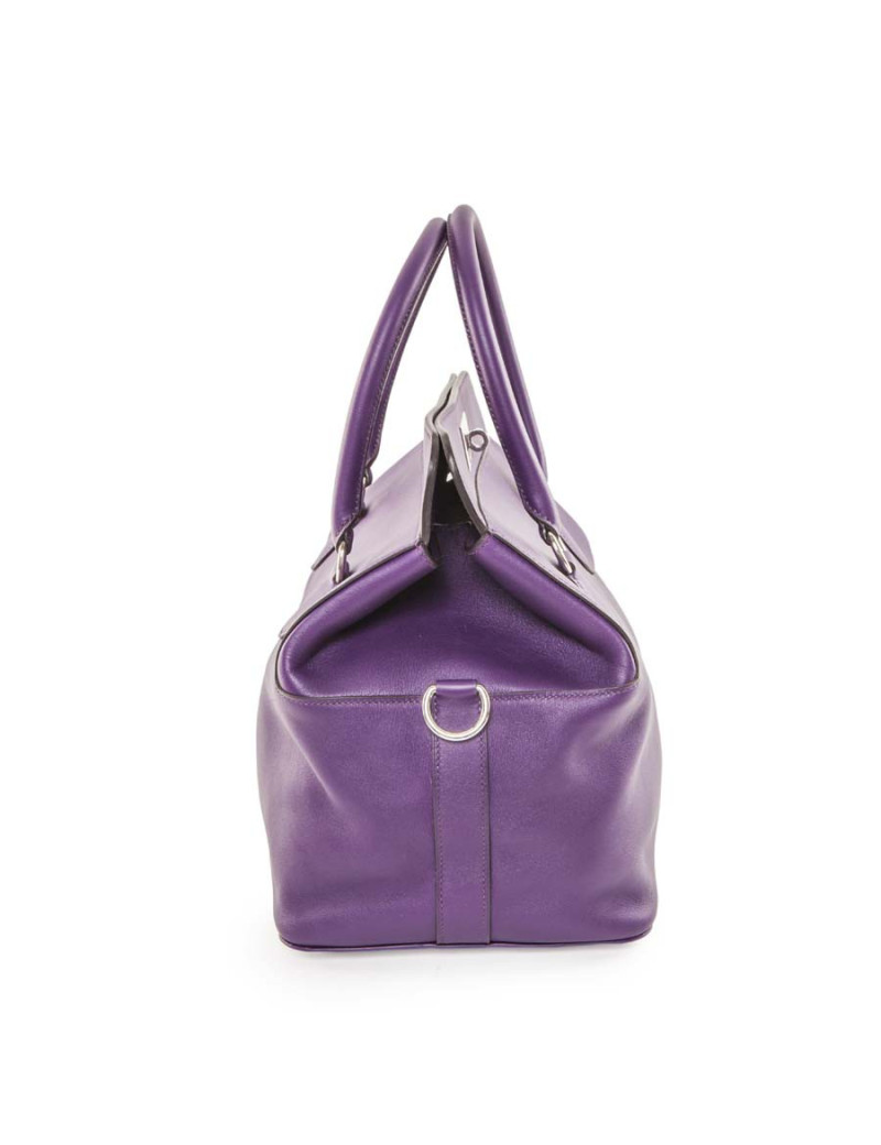 Sac toolbox HERMES cuir swift violet